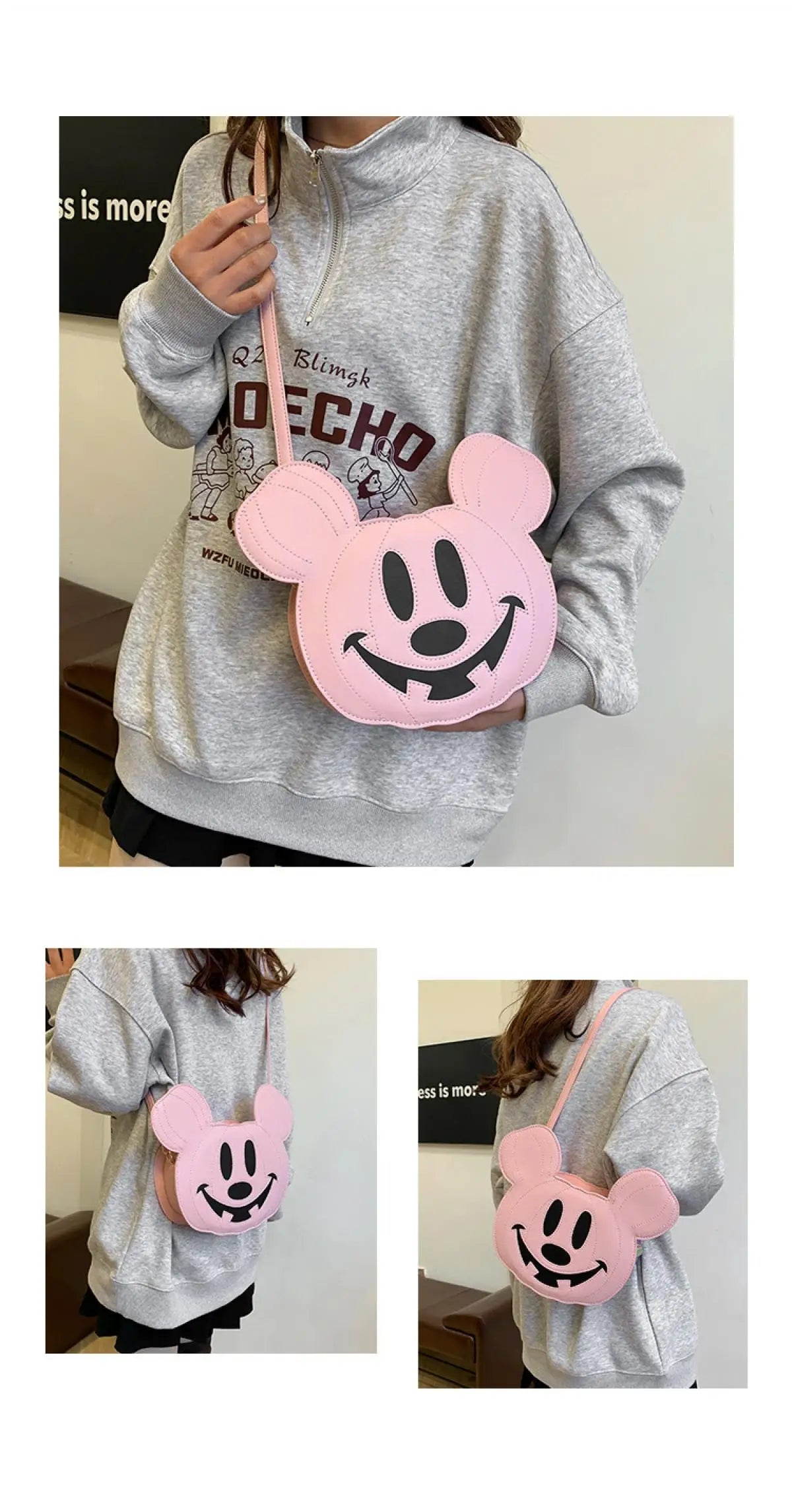 Mickey Pumpkin Crossbody Bag | Theme Park Accessory