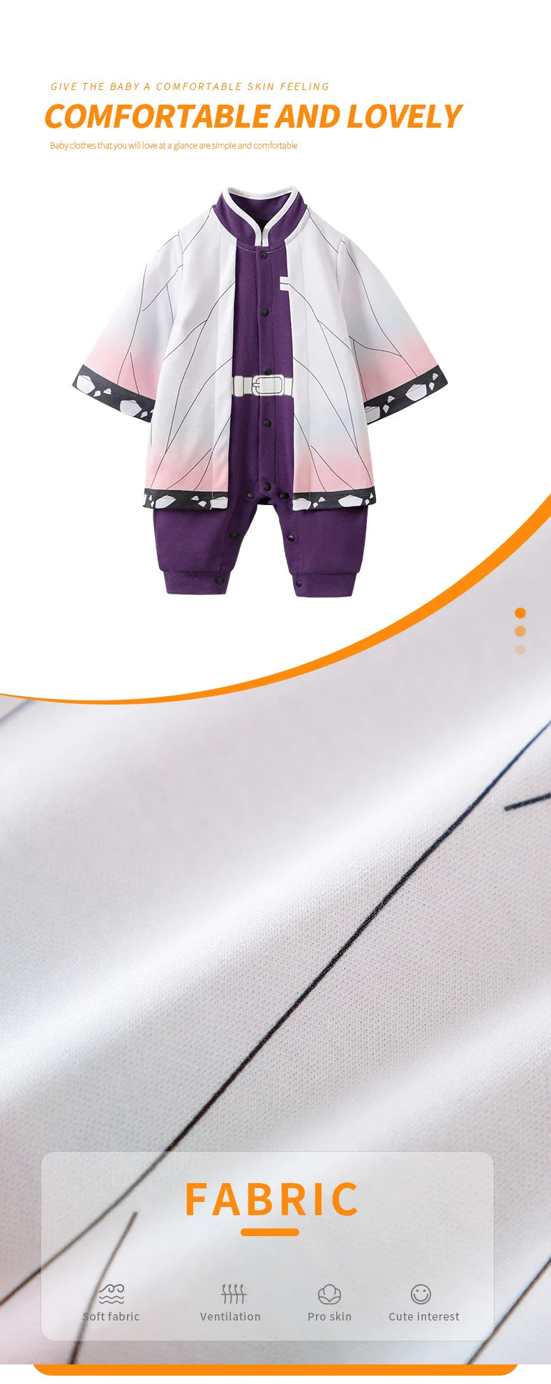 Infant Demon Slayer Kochou Shinobu Outfit – Baby Anime Cosplay dress