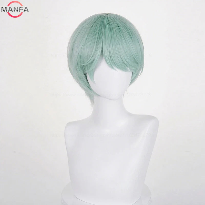 Baby Saja Cosplay Wig – K-Pop Demon Hunter Inspired Short Heat-Resistant Wig + Cap