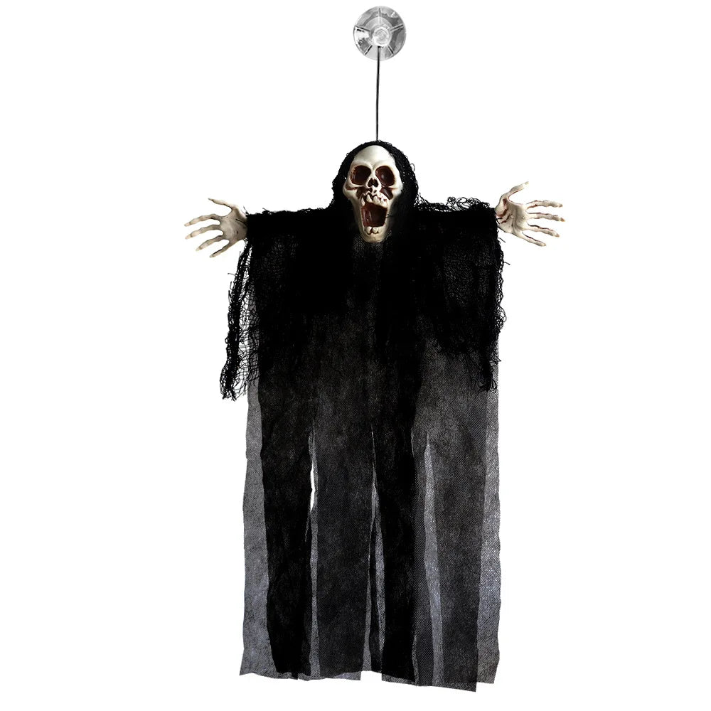 Flying Grim Reaper Ghost for Haunted House & Porch Decor