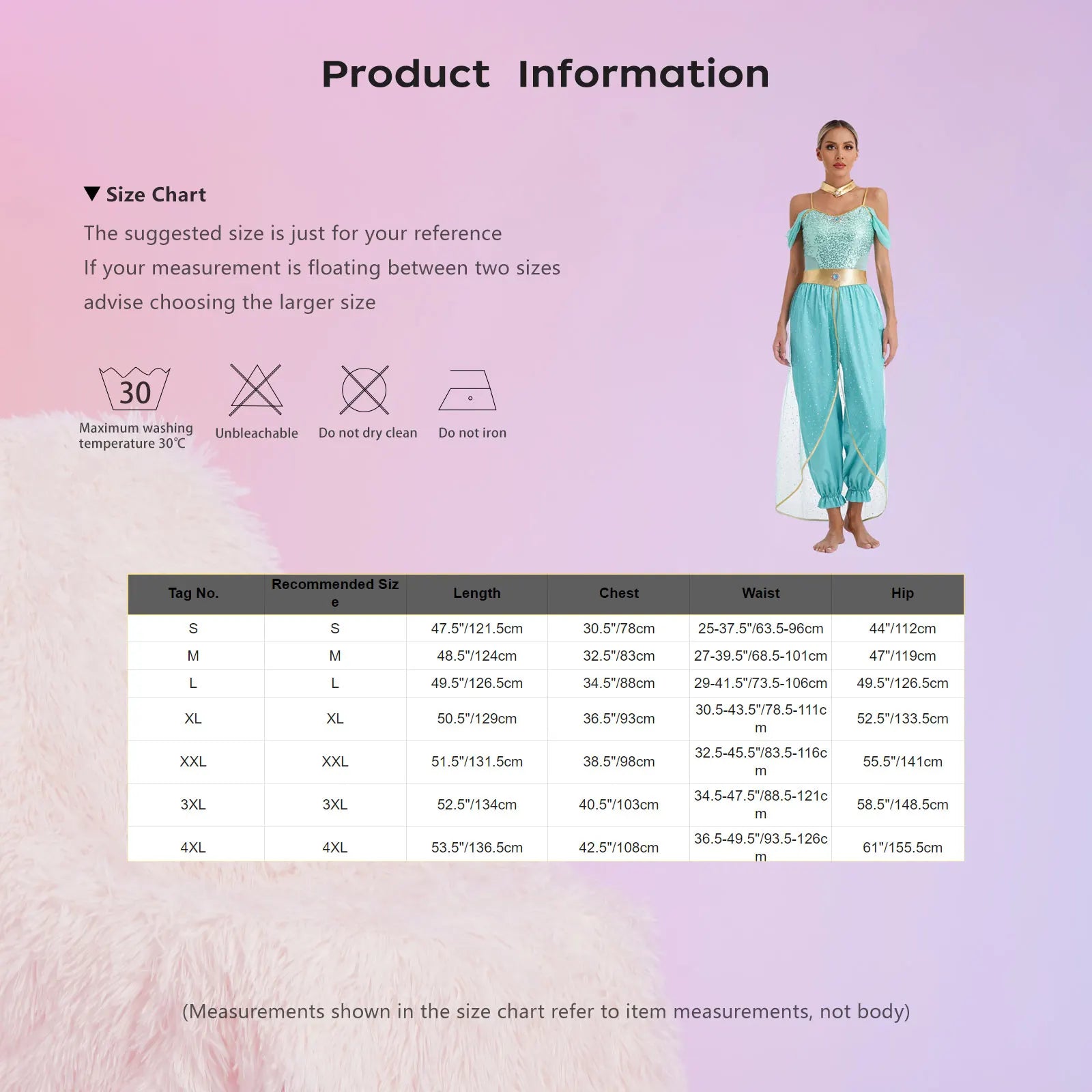 Arabian Princess Halloween Costume for Women