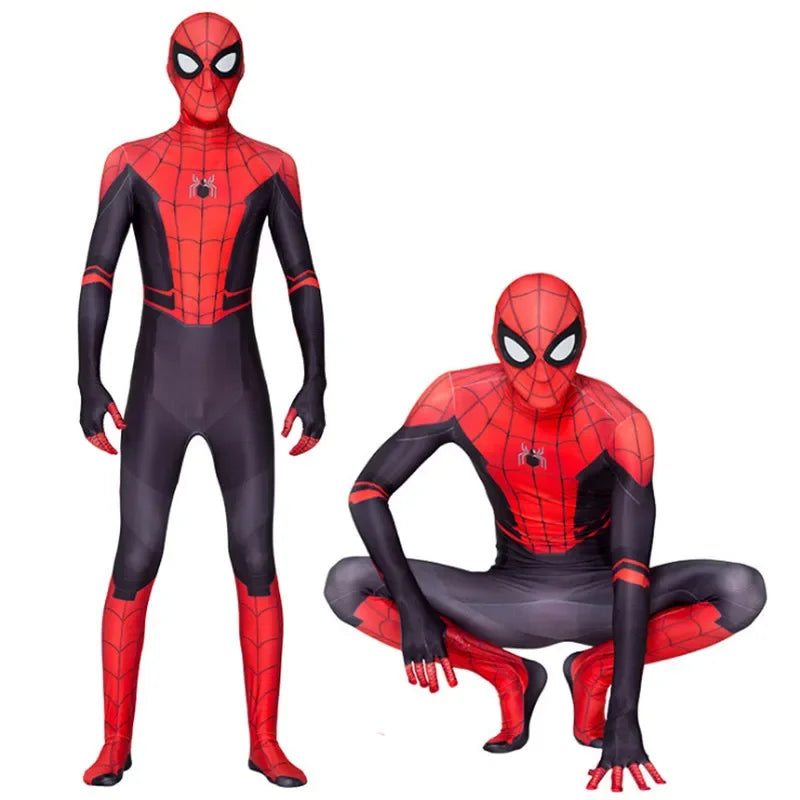 Anime Spider Man Costume Adult Jumpsuit Spandex | Superhero Zhentai Halloween Party Cosplay