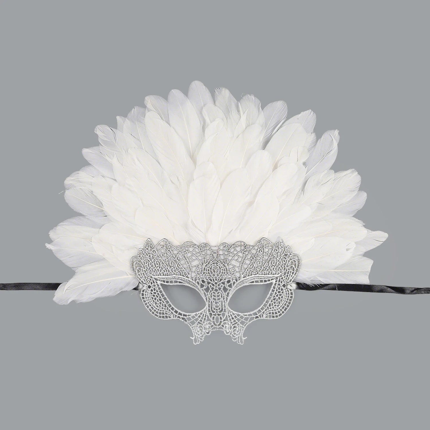Vibrant Feather Headdress | Showgirl & Masquerade Ball Headpiece | Adult Costume Accessory