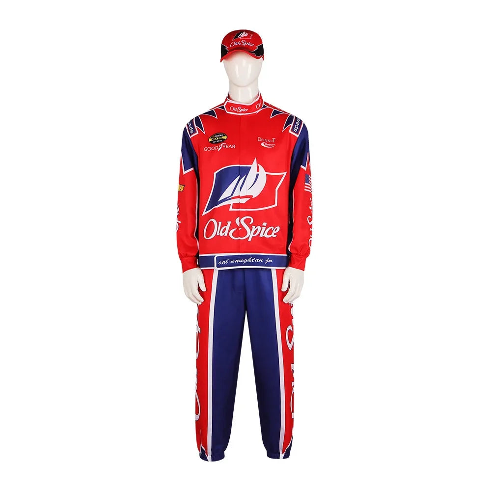 Ricky Bobby Cosplay Costume: Talladega Nights Racing Suit