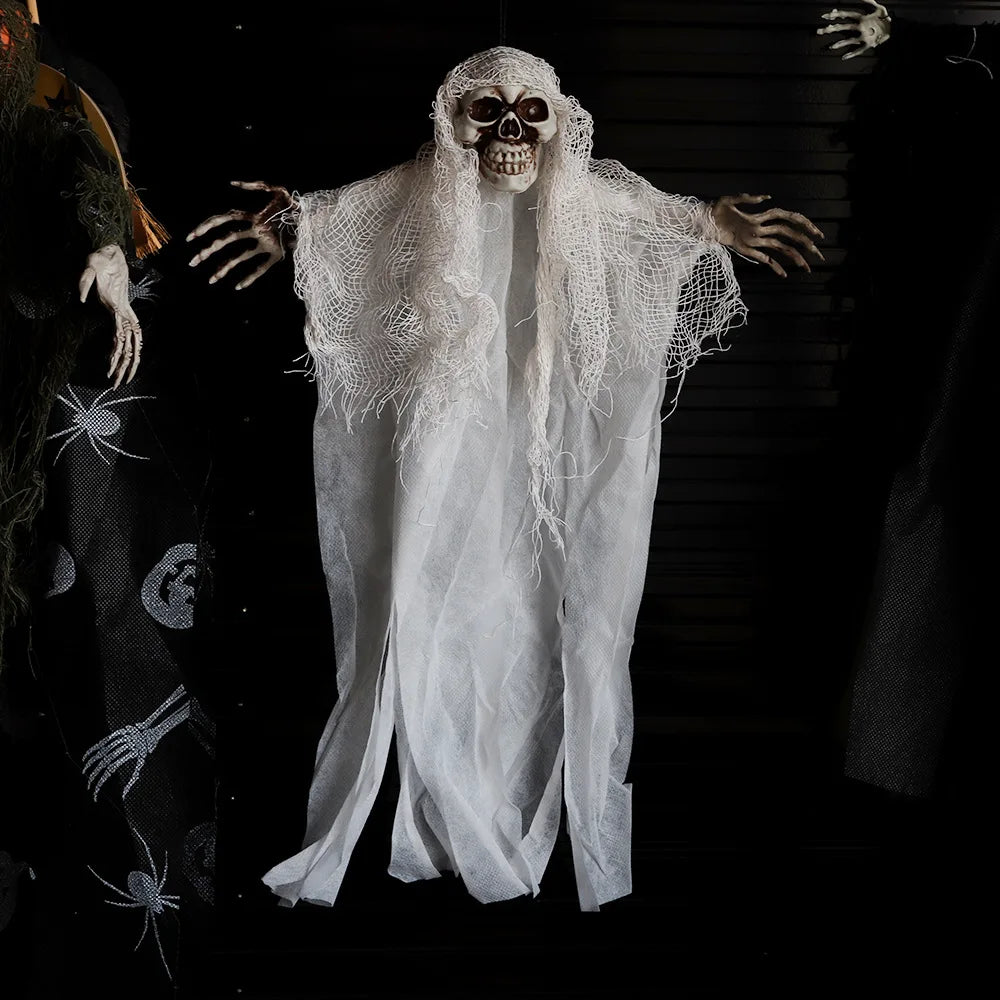 Flying Grim Reaper Ghost for Haunted House & Porch Decor
