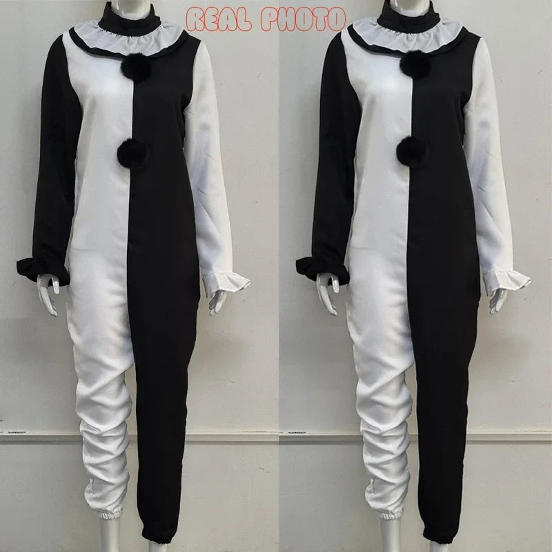 Terrifier "Art the Clown" Costume & Mask | Scary Movie Horror Cosplay (Items Sold Separately)