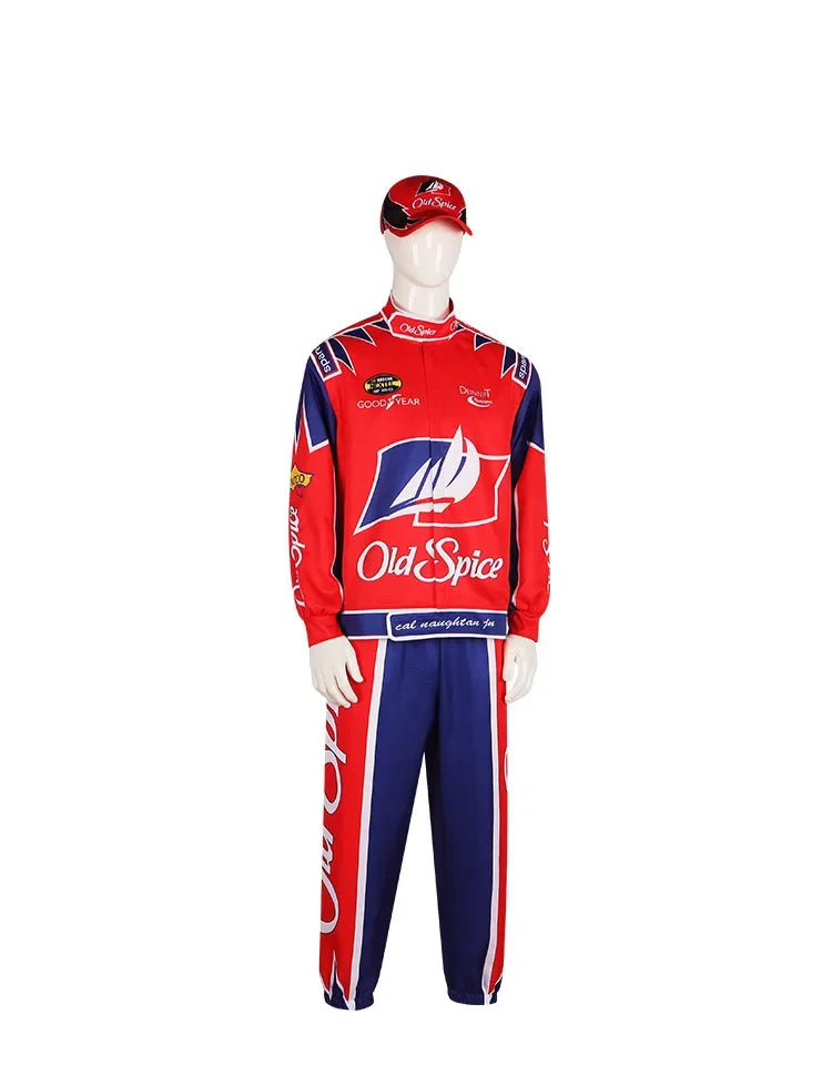Ricky Bobby Cosplay Costume: Talladega Nights Racing Suit