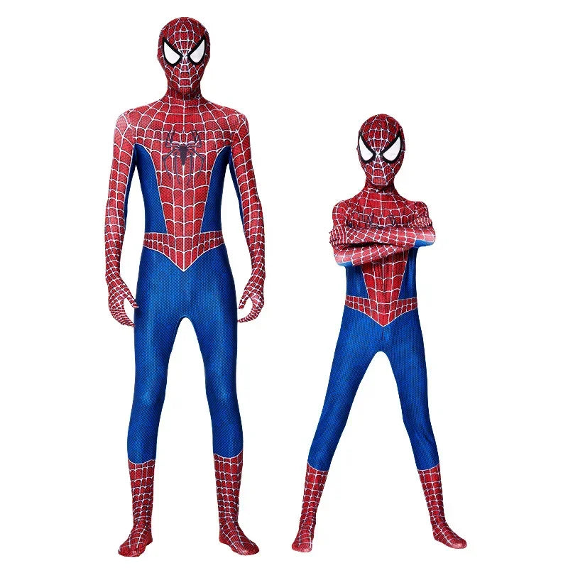 Anime Spider Man Costume Adult Jumpsuit Spandex | Superhero Zhentai Halloween Party Cosplay