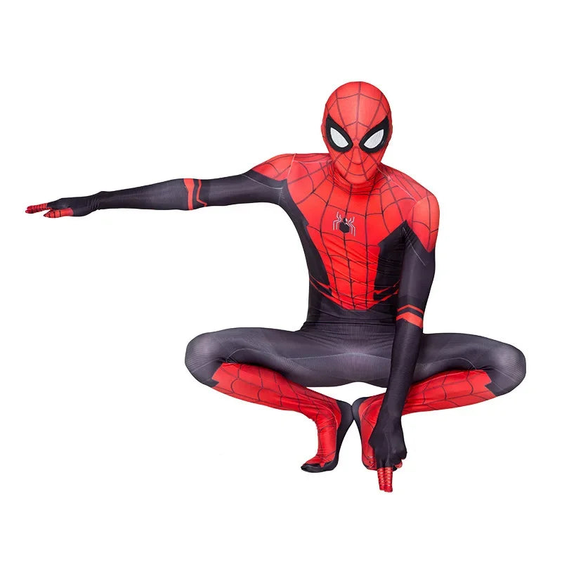 Anime Spider Man Costume Adult Jumpsuit Spandex | Superhero Zhentai Halloween Party Cosplay