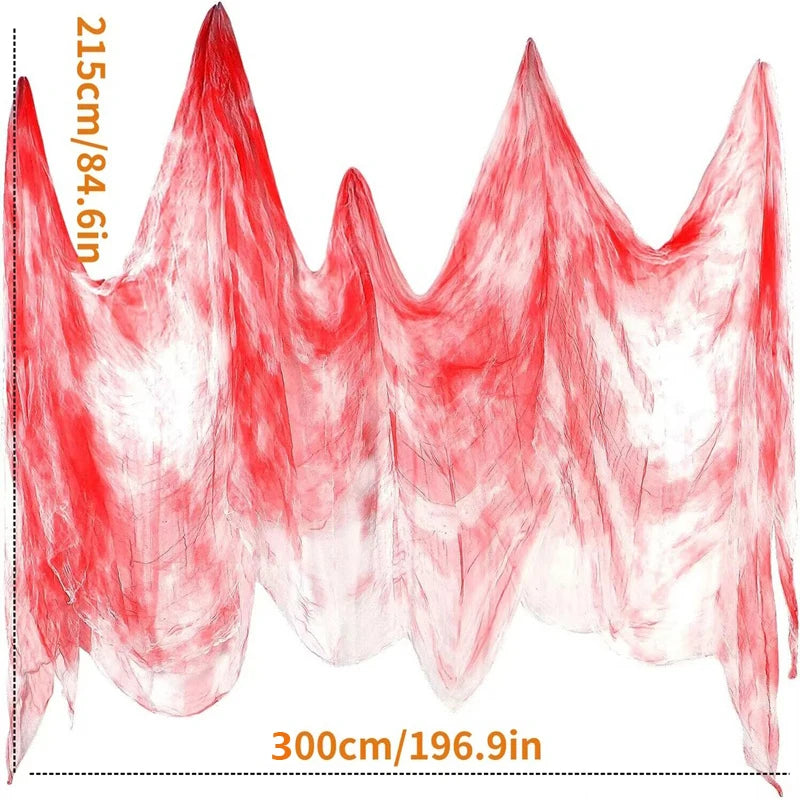 Large Creepy Cloth Spooky Gauze | Essential Haunted House Halloween Decor