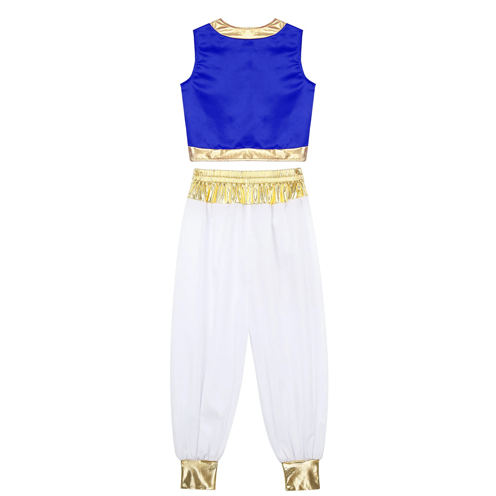 Arabian Prince Alladin Halloween Costume for Boys