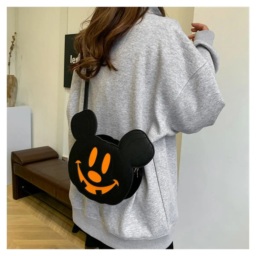 Mickey Pumpkin Crossbody Bag | Theme Park Accessory